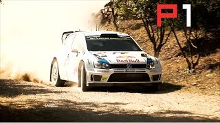 WRC Sardinia stage highlights - Ogier flying!