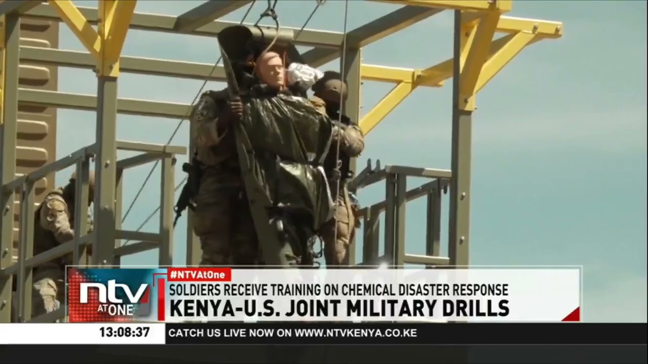 US army conduct joint drills with Kenyan military