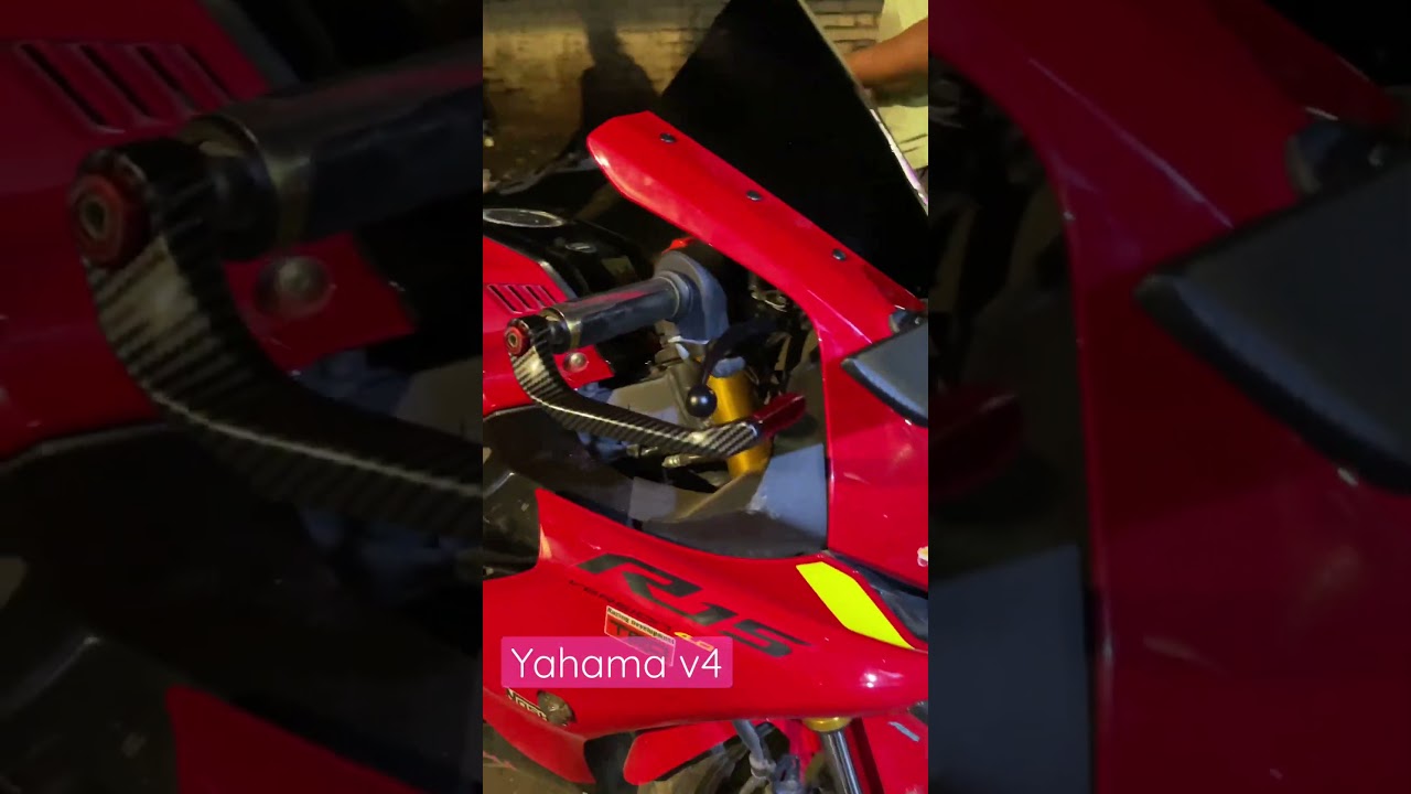 Yahama r15 v4 mirror setup 