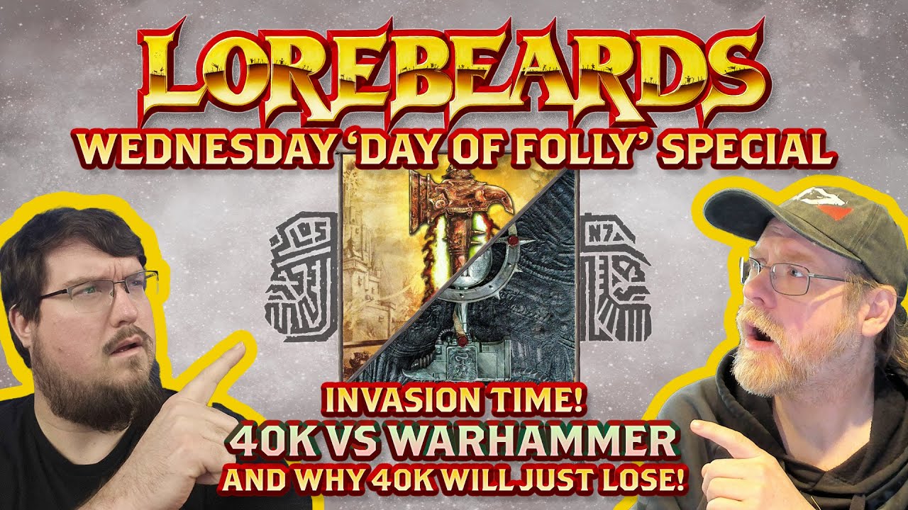 40K vs Warhammer, the INVASION, w/ PancreasNoWork, Loremaster of Sotek, and Andy Law