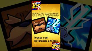 Ícones de perfil com referências a filmes #brawlstars