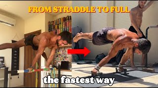 How To Progress From STRADDLE To FULL (the fast way)