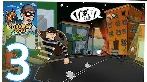Robbery Bob - Gameplay Walkthrough Part 2 - Chapter 2: Downtown (iOS, Android) part 3