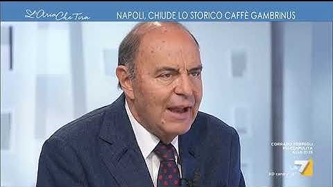 Bruno Vespa: "Se rispetto le norme perché non posso prendermi un aperitivo al sole di Napoli? ...