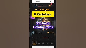 Hashcats 6 October Combo Cards  || Hashcat Daily Combo Cards, #hashcats #hashcatcombo #airdropcrypto