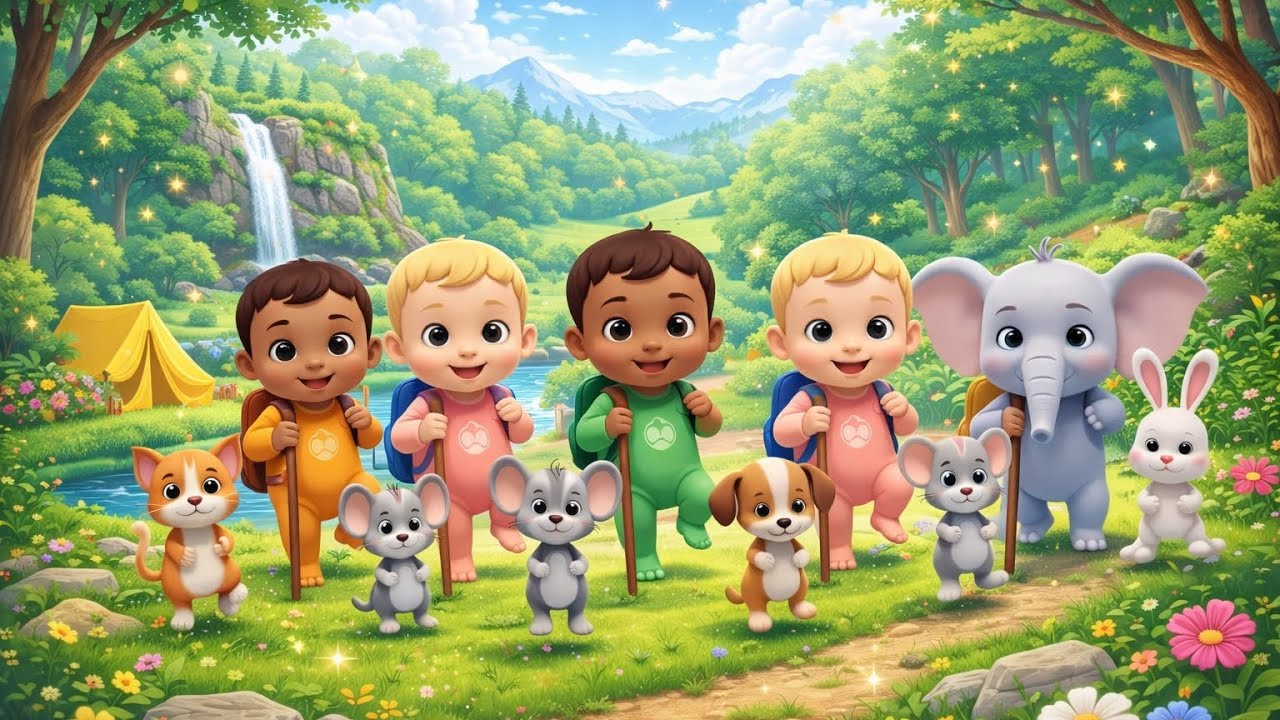 Kids Dance party 🎶🎶👶  adventure baby | nursery kids song and dance learn new 