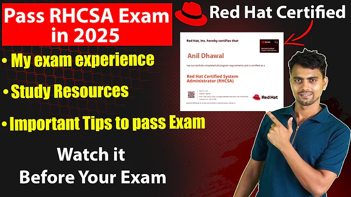 How To Pass RedHat RHCSA Exam in 2025 | Important Tips To Pass RHCSA Exam | RHCSA Exam Guide 2025