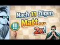 2 Wege Zum CHECKMATE IN 11 Moves!! (blitz)