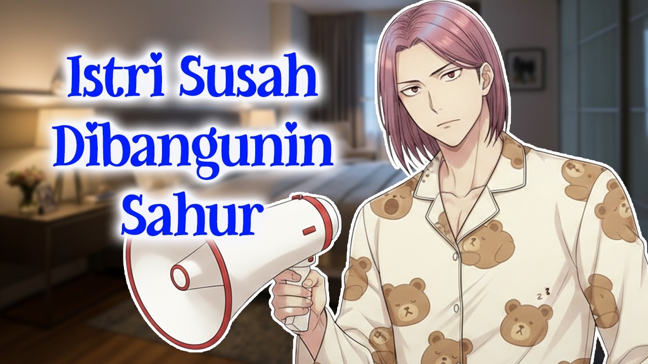Istri Susah Dibangunin Sahur | ASMR Husband Roleplay | ASMR Cowok [-247-]