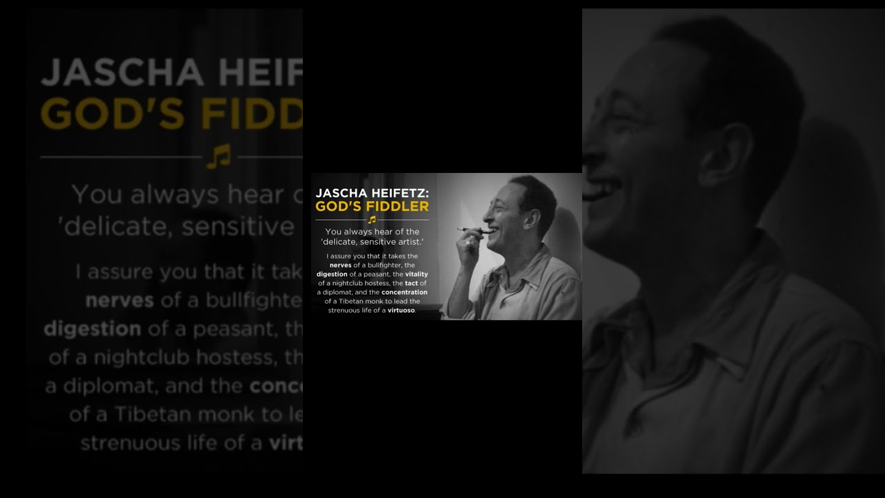 Jascha Heifetz signature piece played as HORA SWINGATO!😁🎻🎵🎶