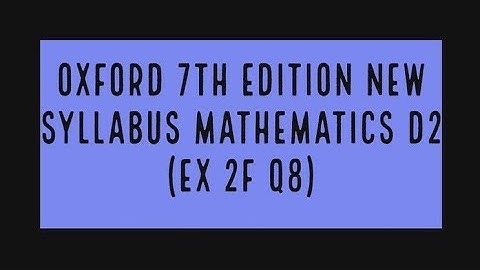 Applications of Simultaneous Equations in Real-World Context Ex 2F Q 8 | Study Room