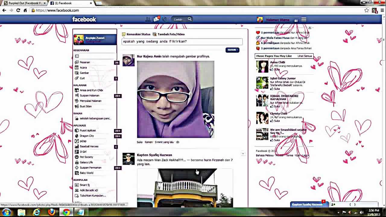 Cara menukar opsi facebook