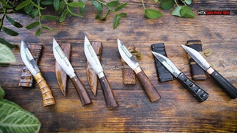 Các mẫu dao mèo mini - đi rừng đi phượt hết ý nè cả nhà ơi - Cam kết hàng chuẩn của HTX Dao Phúc Sen