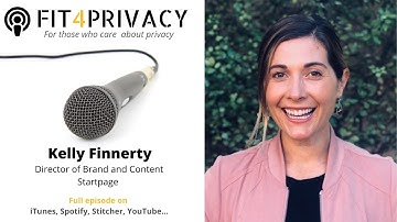 How A Private Search Engine Helps You with Kelly Finnerty  - The FIT4PRIVACY Podcast E045