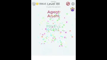 Dingbats Agent Level 181 Answers #shorts