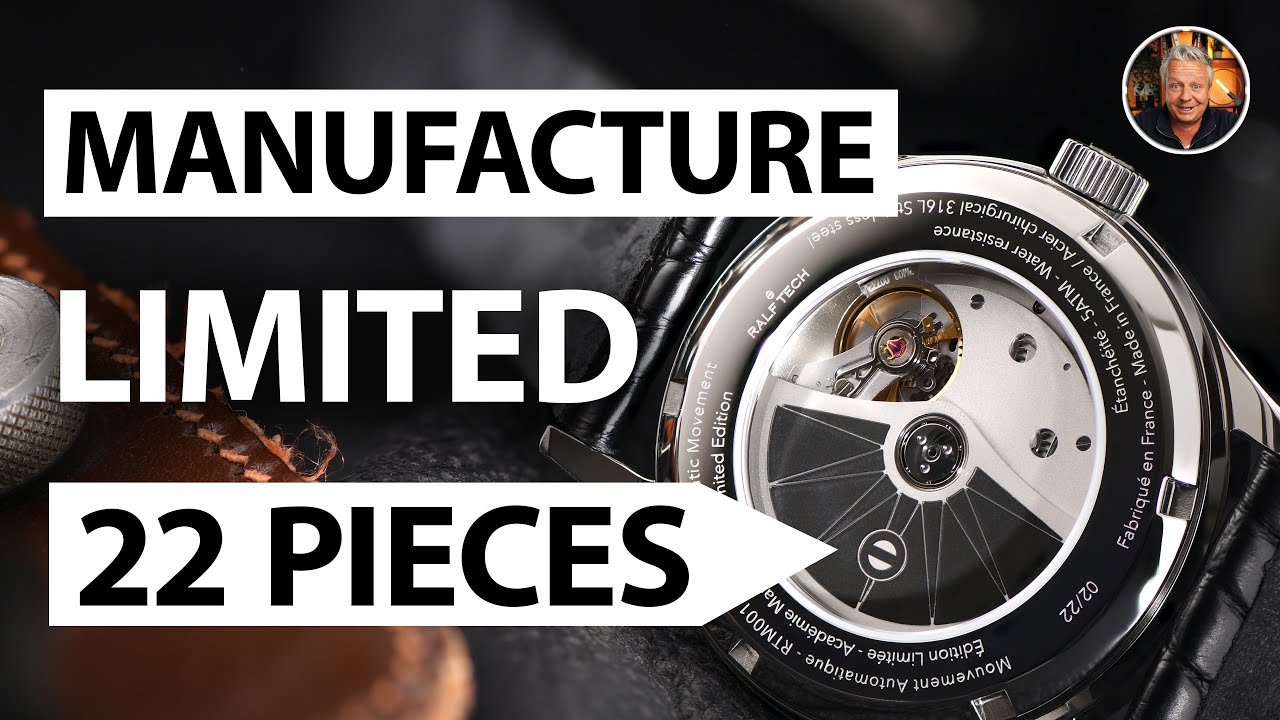 Die BESTE Manufaktur Dresswatch aller Zeiten? Ralf Tech ACADÉMIE MANUFACTURE FIRST EDITION