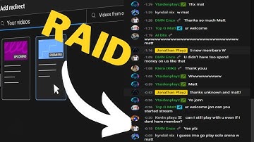 How to RAID Someone on Youtube (LIVE REDIRECT)