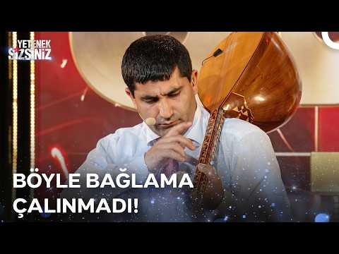 Bağlama İle Gitar Sesini Yakalayan Yarışmacı Hayran Bıraktı | Yetenek Sizsiniz