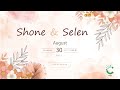 Shone  selen  live  cvh weddings
