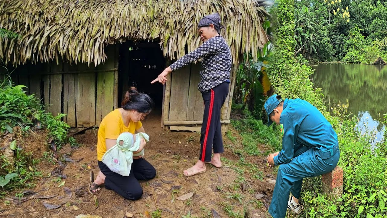 ПОЛНОЕ ВИДЕО: Мать-полицейский выгоняет мать-одиночку из дома, мать-одиночка строит новый дом сама