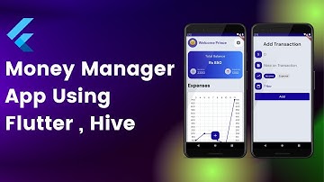 Money Manager app in flutter with Charts , Hive DB | V2 Coming soon