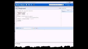 The HPCC Systems ECL Playground