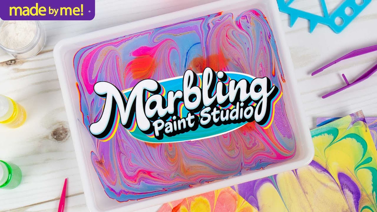 Dan&Darci - Swirl+Twirl Marbling Paint Art Kit 