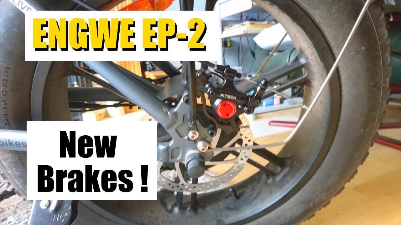 ENGWE EP-2 / e-bike gets some new brakes ! / Zoom Xtech HB-100.