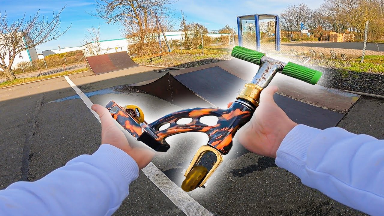 Ich Fahre Den KLEINSTEN STUNT SCOOTER Der Welt! YouTube