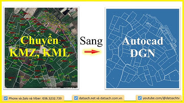 👍 Bài 6. Xuất file KMZ, KML Sang File DWG của Autocad Bằng Phần Mềm QGIS