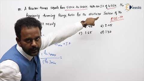 Understanding Challenging Concepts : GATE Communications | Problem On SHD Receiver 1