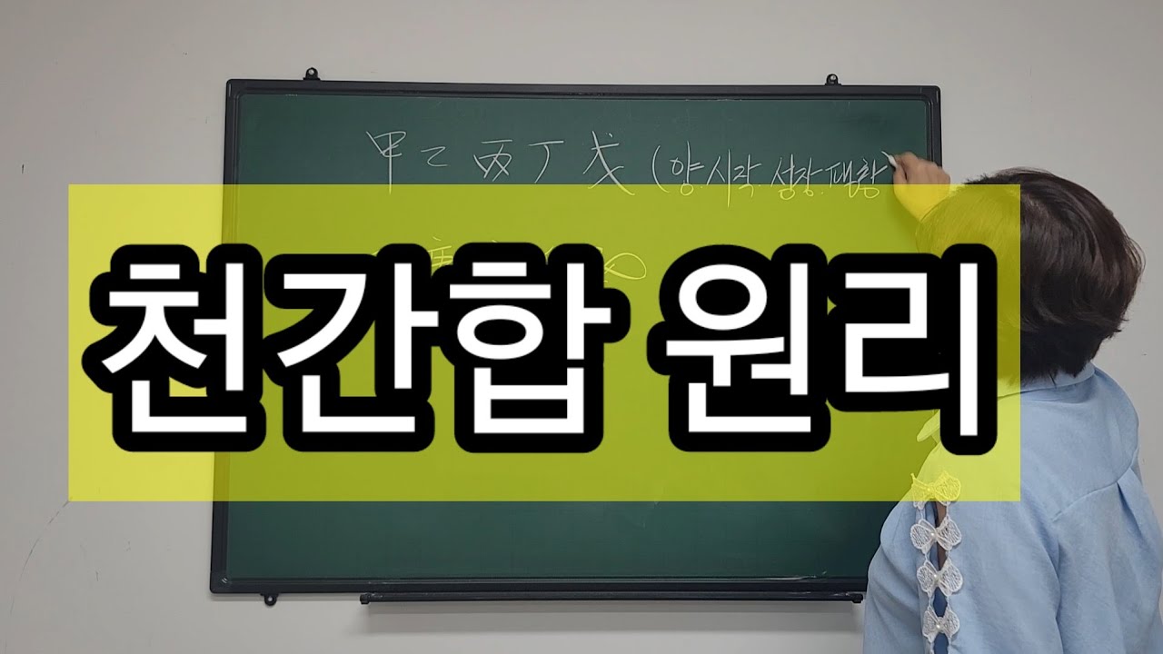 천간합의 동정) 갑기합.을경합.병신합.정임합.무계합
