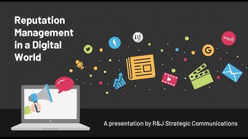 Webinar: Reputation Management in a Digital World