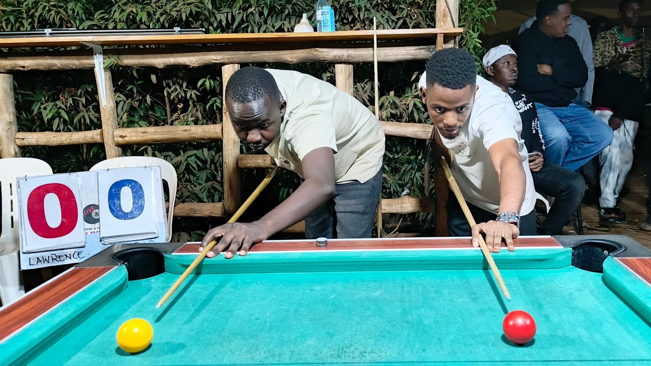 CAESAR vs LAWRENCE.  FIRST LIFE SEMI FINAL.  RACE TO 5.