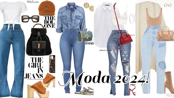 MODA 2024 CASUAL / Outfits LOOKS Y COMBINACIONES CASUALES PARA MUJER  TENDENCIAS 2024 SHEIN 