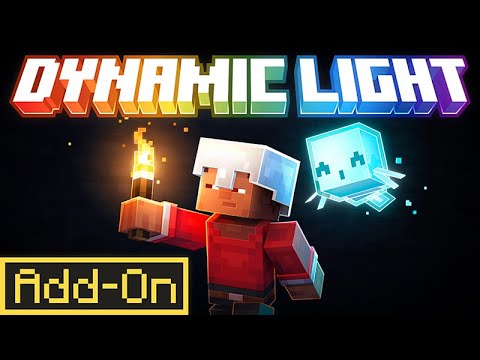 カラフルな手持ち松明&ランタンのアドオン「DYNAMIC LIGHT Add-On(ダイナミックライト Add-On)」Switch対応【マイクラ統合版】 hqdefault