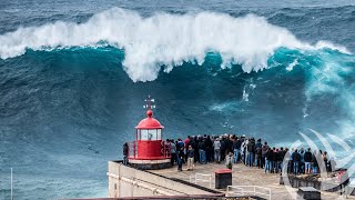 Самая большая волна в мире - Назаре, Португалия (Nazare, Portugal)