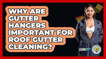 Why Are Gutter Hangers Important For Roof Gutter Cleaning? - LearnToDIY360.com