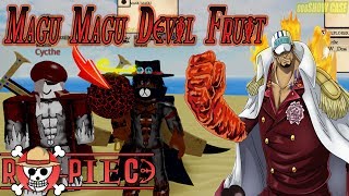 One Piece Devil Fruit Figure Magu Magu Fruit Luffy Magu Magu no Mi Recast