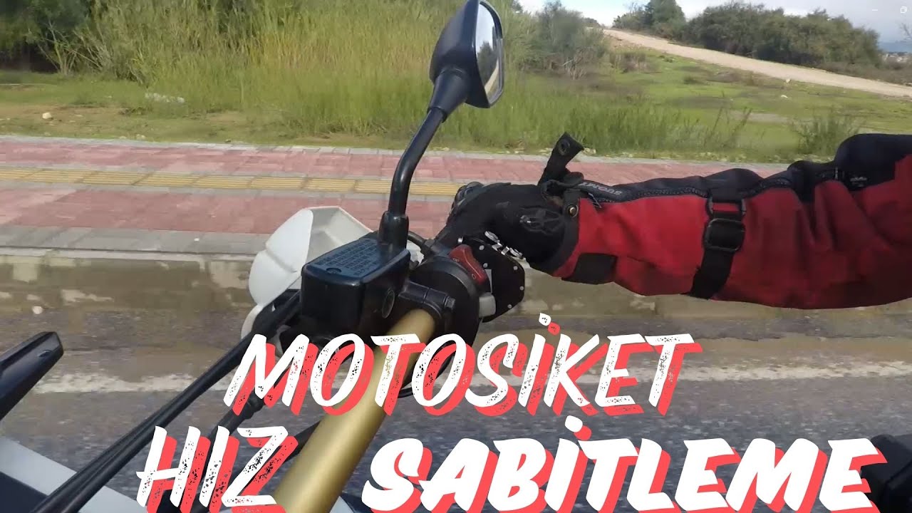 Motosikletimize  Hız sabitleme aparat taktık.| motorcycle  cruise control | cruise control #keşfet