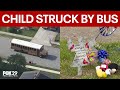 New Jersey community morns loss of child hit by school bus