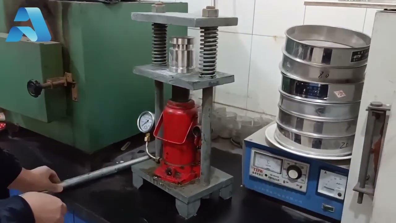 The Whiteness Test of Soda Feldspar Powder