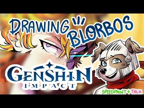 Drawing Blorbo #2 (Tartaglia "Childe") #genshinimpact
