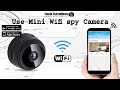 How to setup a9 mini spy ip camera wireless wifi on your phone mobile