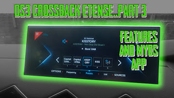 DS3 Crossback E-Tense 50 kWh electric SUV Part 3 ... Features and MyDS App