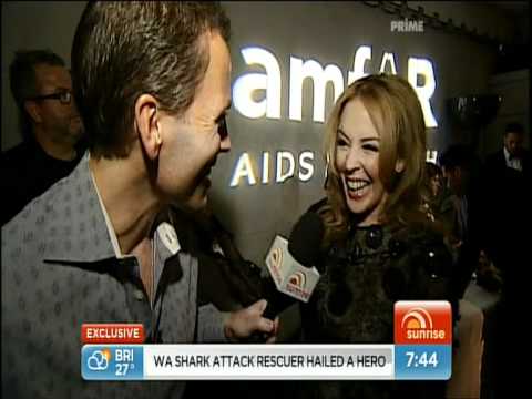 Kylie Minogue Sunrise Interview 1/11/10