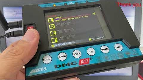 [DNC Pro] 4 ways to connect from PC to MEMORY of DNC Pro