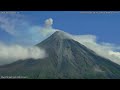 Mayon Volcano: 24-Hour Time-lapse [400x Speed] - March 22, 2026