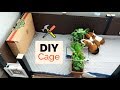 Building a Cage out of IKEA tables | GuineaDad