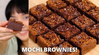 Kenyel + nyoklat! MOCHI BROWNIE!